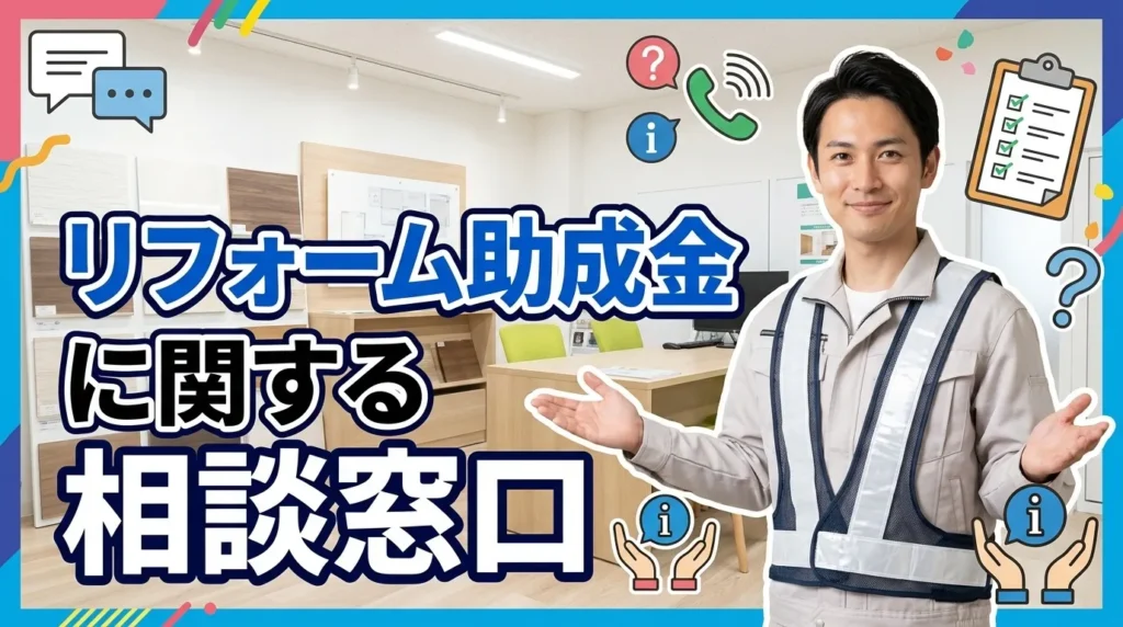 リフォーム助成金に関する相談窓口