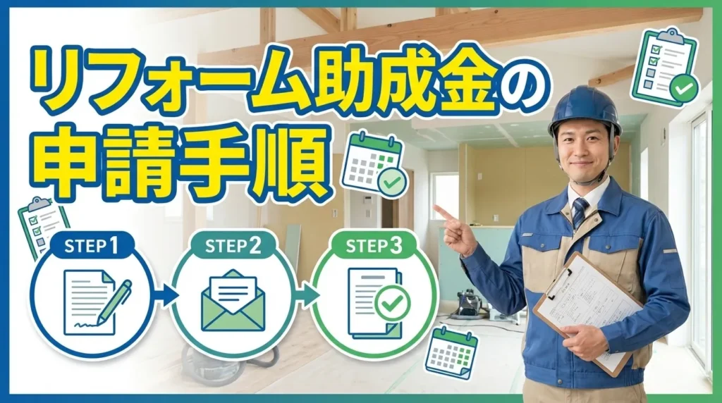 リフォーム助成金の申請手順 完全ガイド