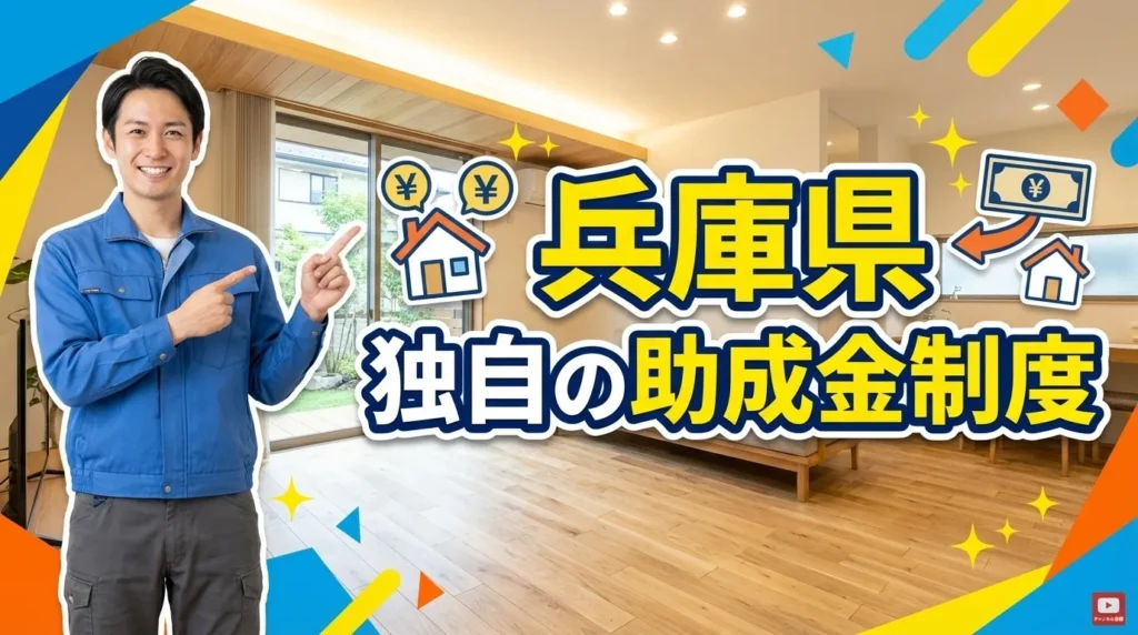 兵庫県全域で使える県独自の助成金制度