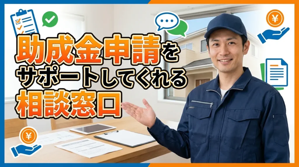 助成金申請をサポートしてくれる相談窓口