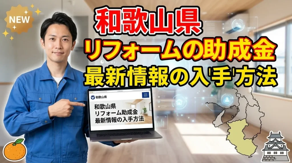 和歌山県のリフォーム助成金に関する最新情報の入手方法