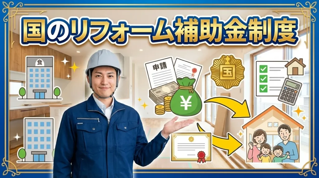 国のリフォーム補助金制度【2025年版】
