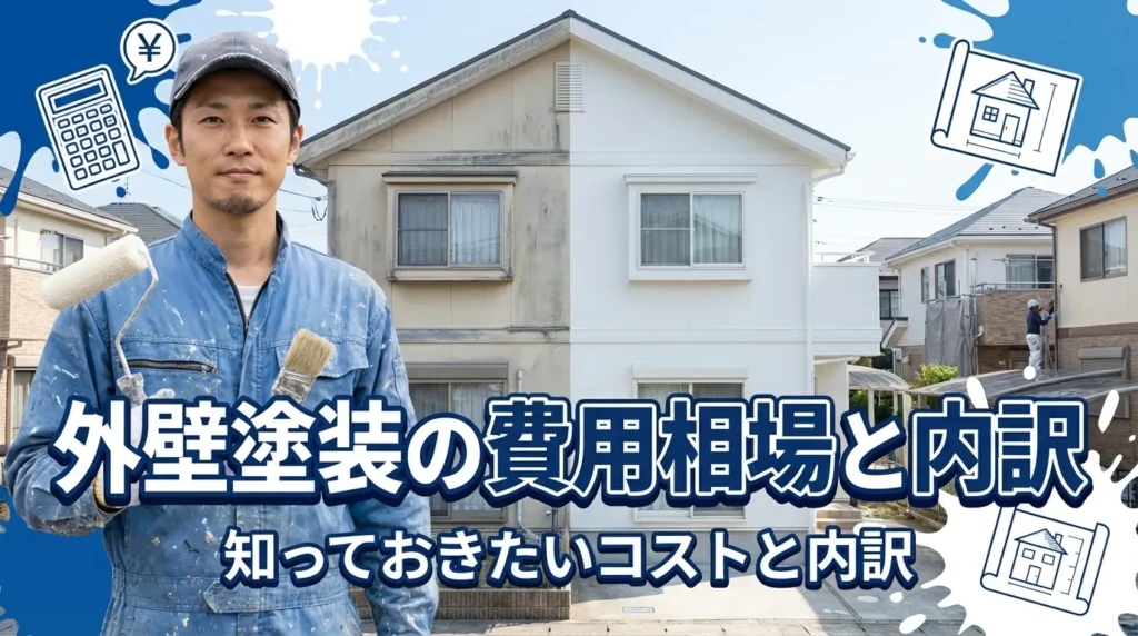 外壁塗装の費用相場と内訳