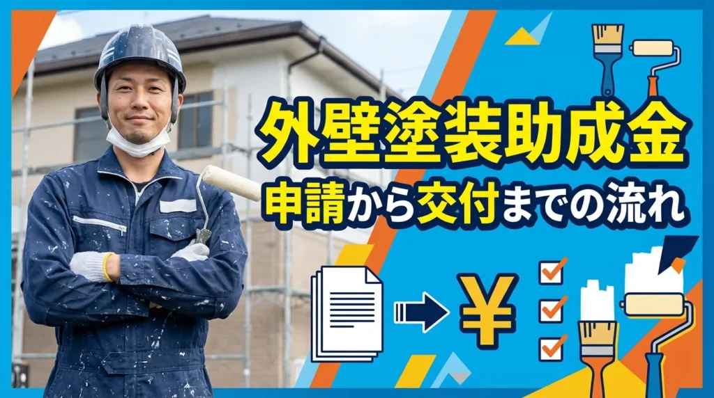 外壁塗装助成金の申請から交付までの完全ガイド