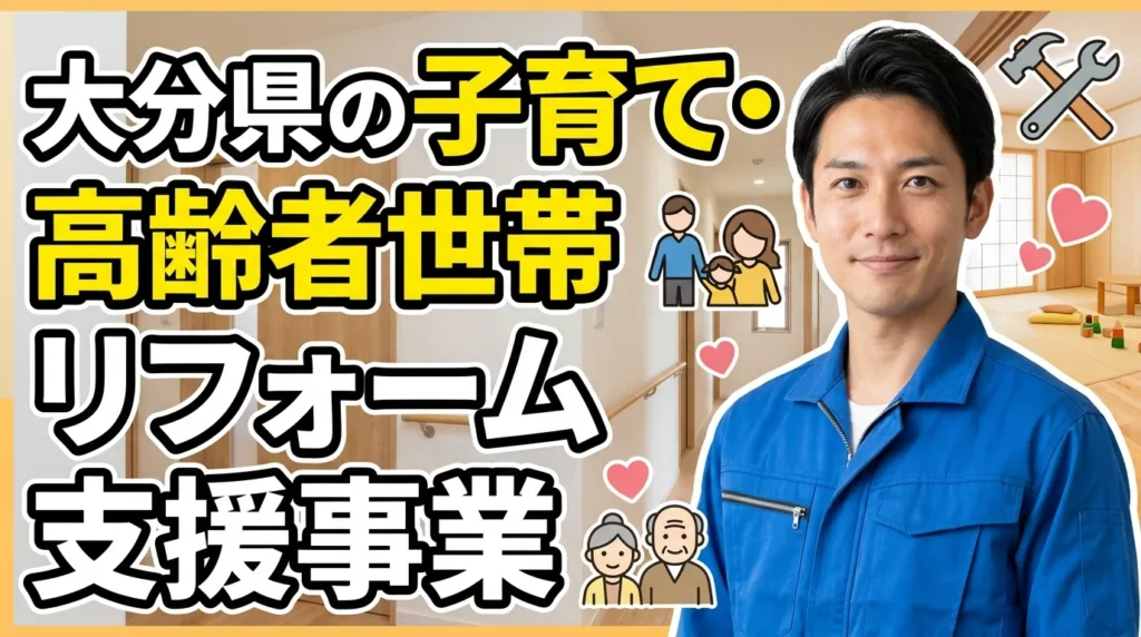 大分県の子育て・高齢者世帯リフォーム支援事業