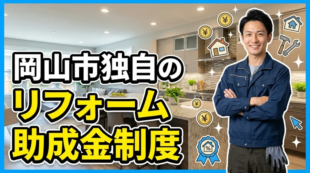 岡山市独自のリフォーム助成金制度