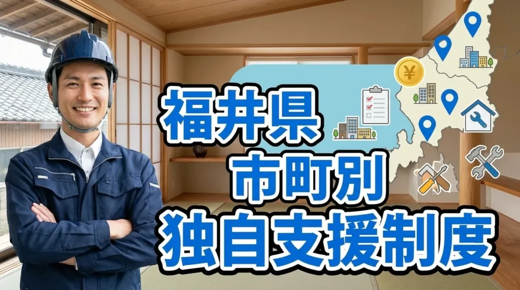 市町別の独自支援制度 お住まいの地域の助成金を確認