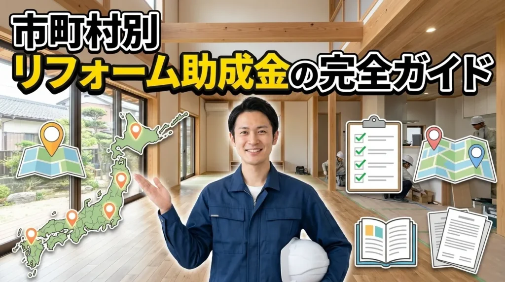 市町村別リフォーム助成金の完全ガイド