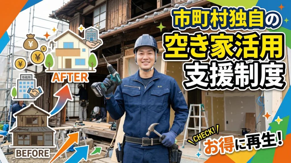 市町村独自の空き家活用支援制度