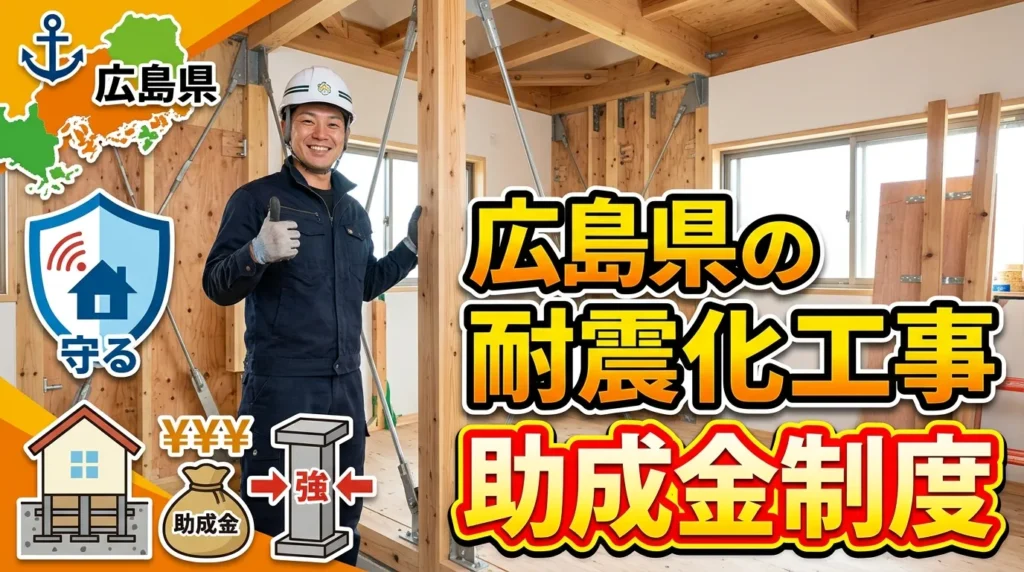 広島県の耐震化工事助成金制度