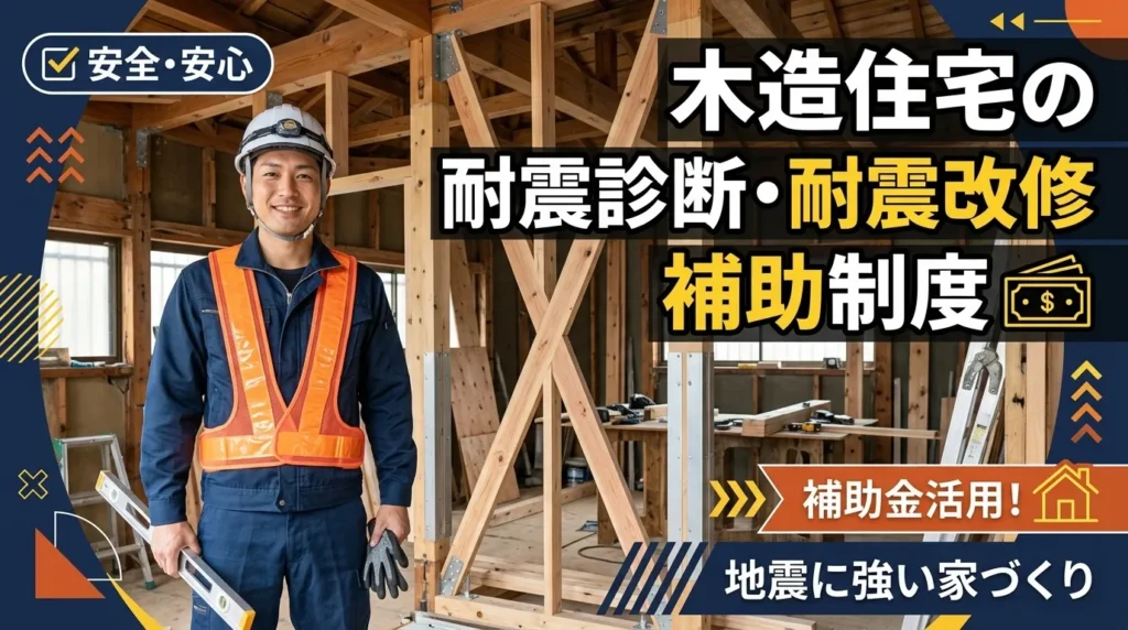 木造住宅の耐震診断・耐震改修補助制度