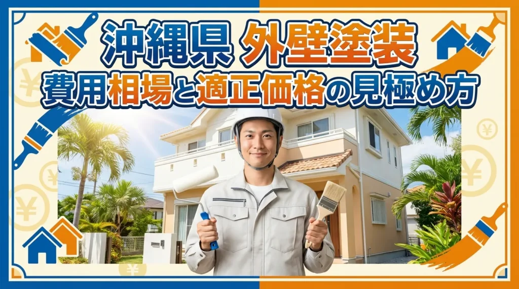 沖縄県の外壁塗装費用の相場と適正価格の見極め方