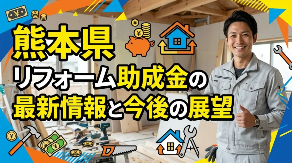 熊本県のリフォーム助成金に関する最新情報と今後の展望
