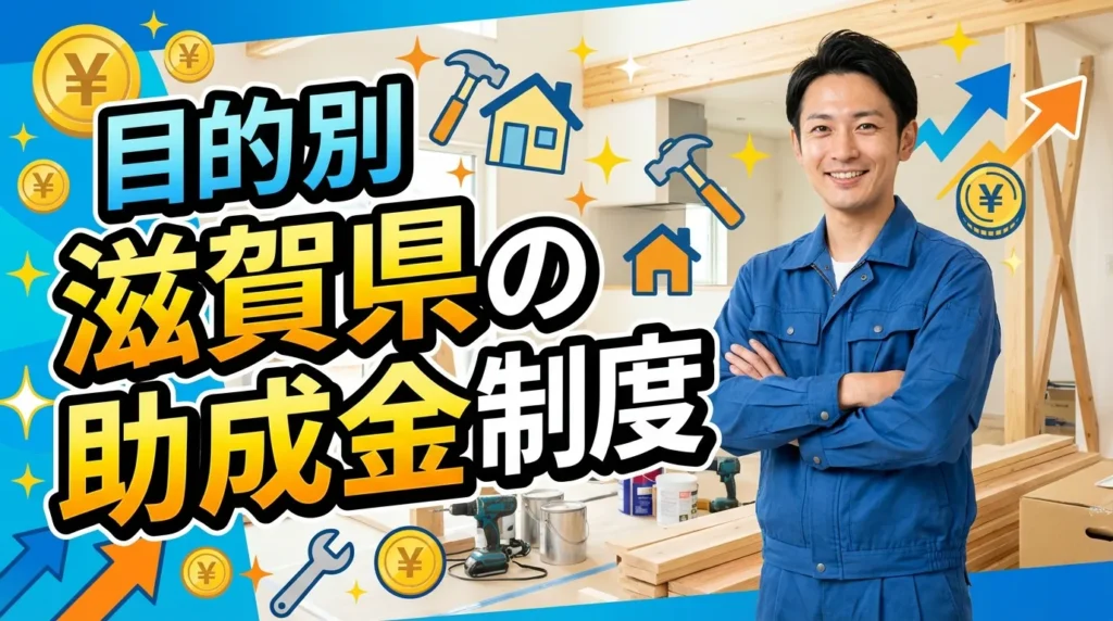 目的別に見る滋賀県の主要助成金制度