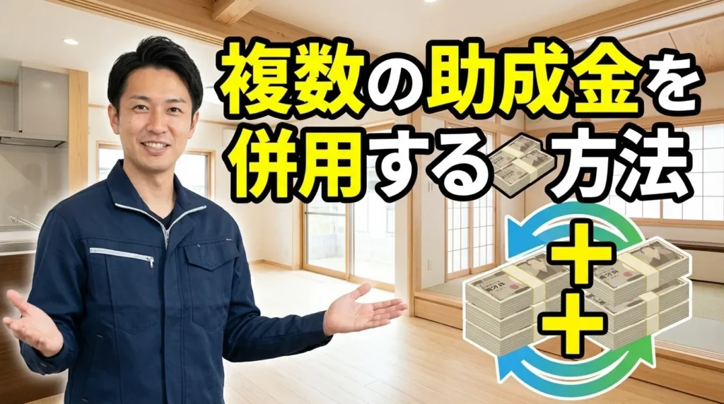 複数の助成金を併用する方法