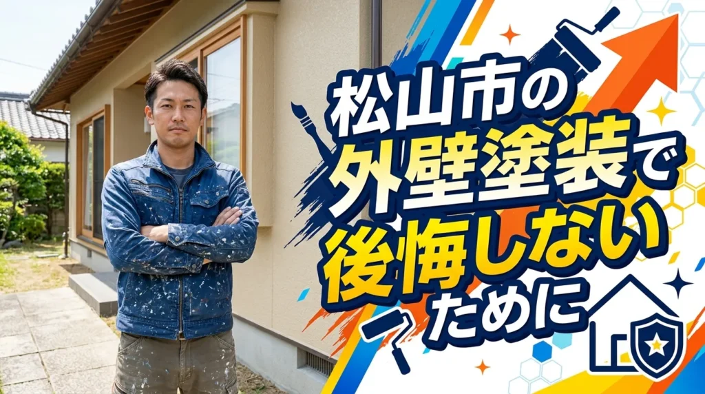 まとめ 松山市の外壁塗装で後悔しないために