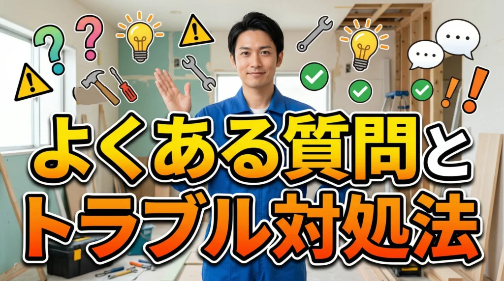 よくある質問とトラブル対処法