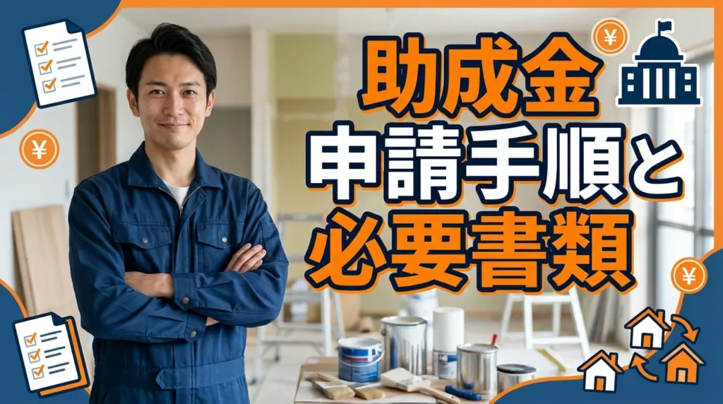 助成金申請の手順と必要書類
