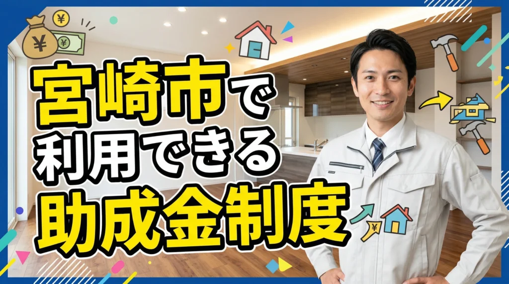 宮崎市で利用できる助成金制度