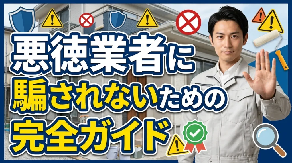 悪徳業者に騙されないための完全ガイド