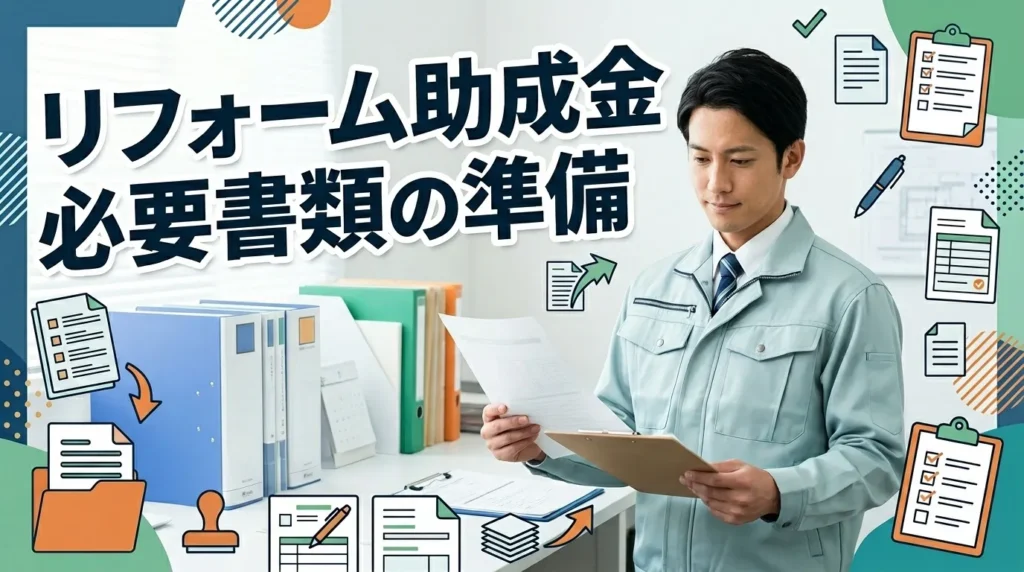 新潟県で使えるリフォーム助成金の必要書類の準備