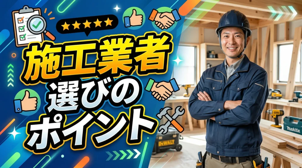 新潟県で使えるリフォーム助成金の施工業者選びのポイント