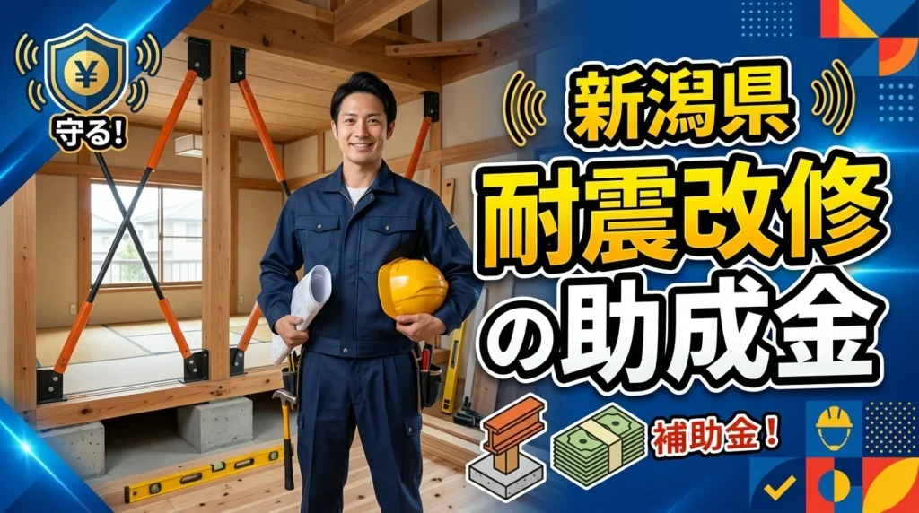 新潟県内の耐震改修の助成金