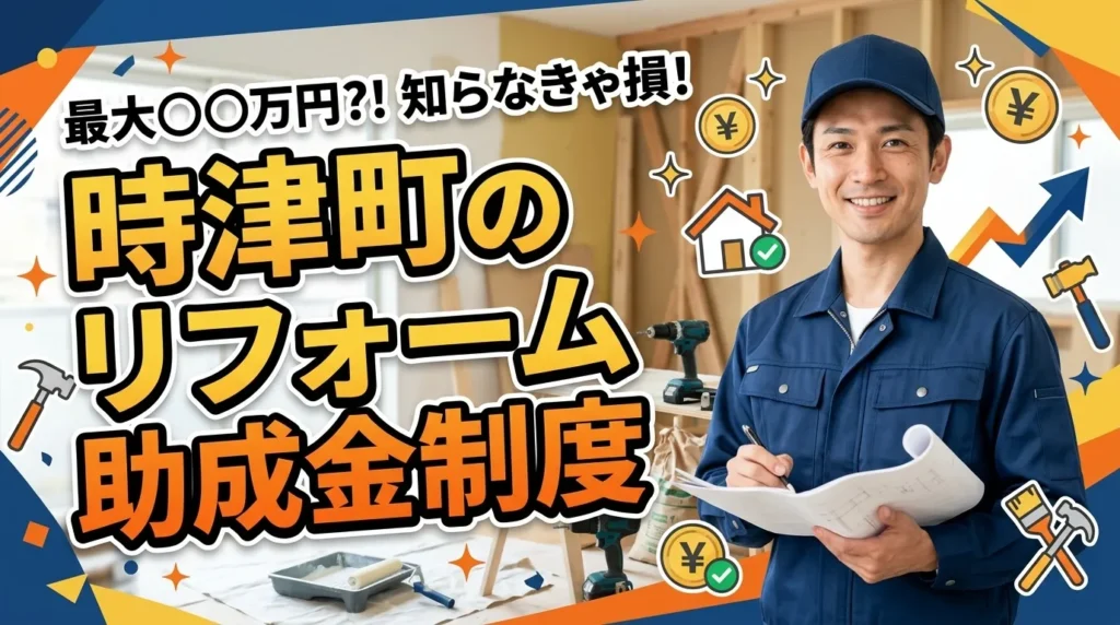時津町のリフォーム助成金制度