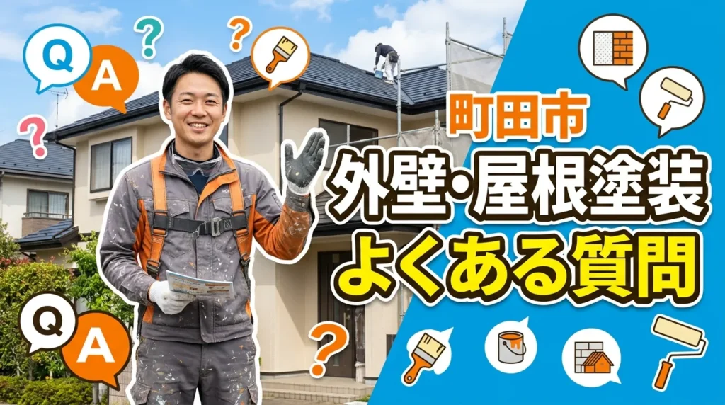 町田市の外壁・屋根塗装に関するよくある質問