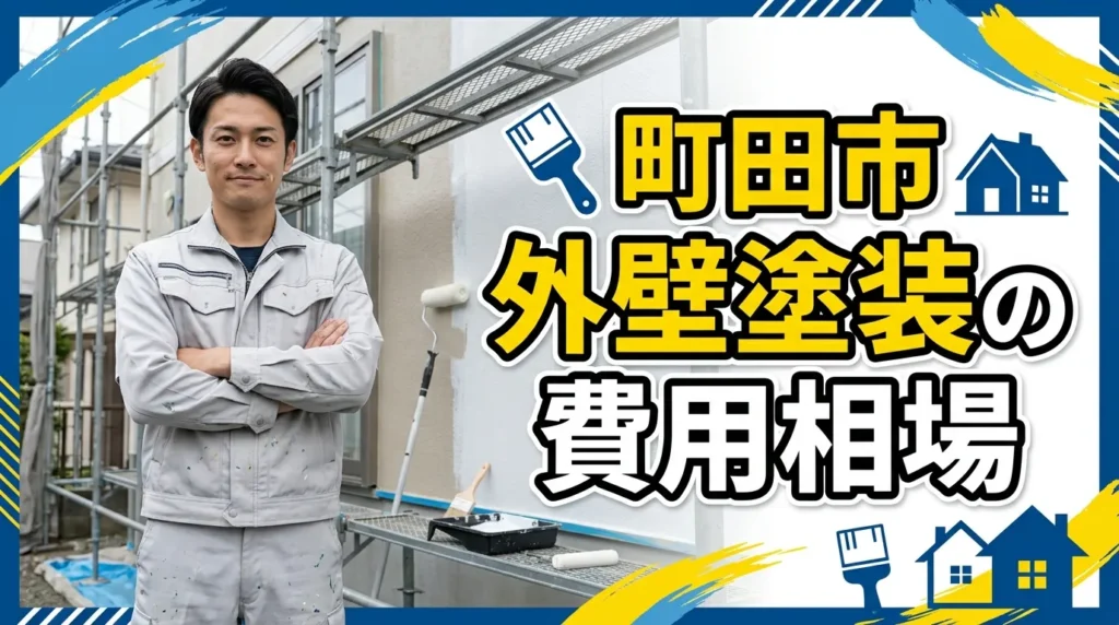 町田市の外壁塗装にかかる費用の正直な相場