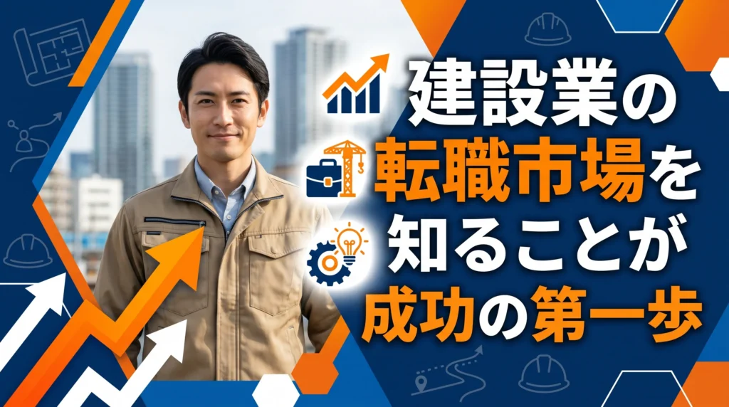 建設業の転職市場を知ることが成功の第一歩