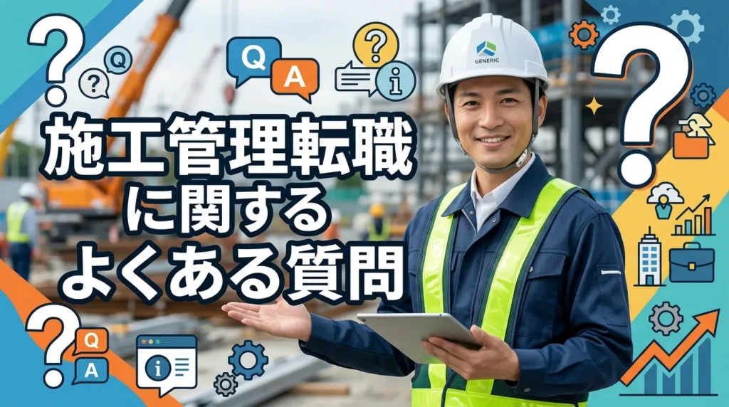 施工管理転職に関するよくある質問