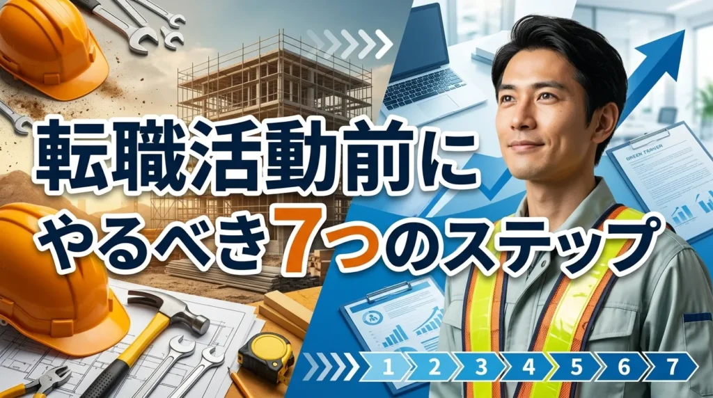 転職活動を始める前にやるべき7つのステップ