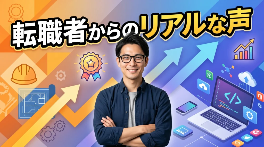 転職者からのリアルな声