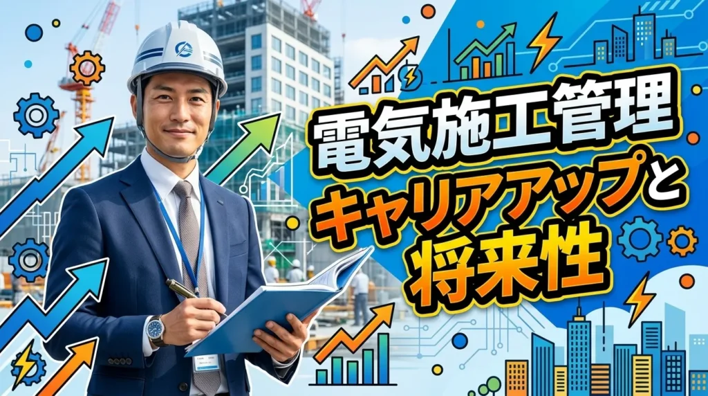 電気施工管理のキャリアアップと将来性