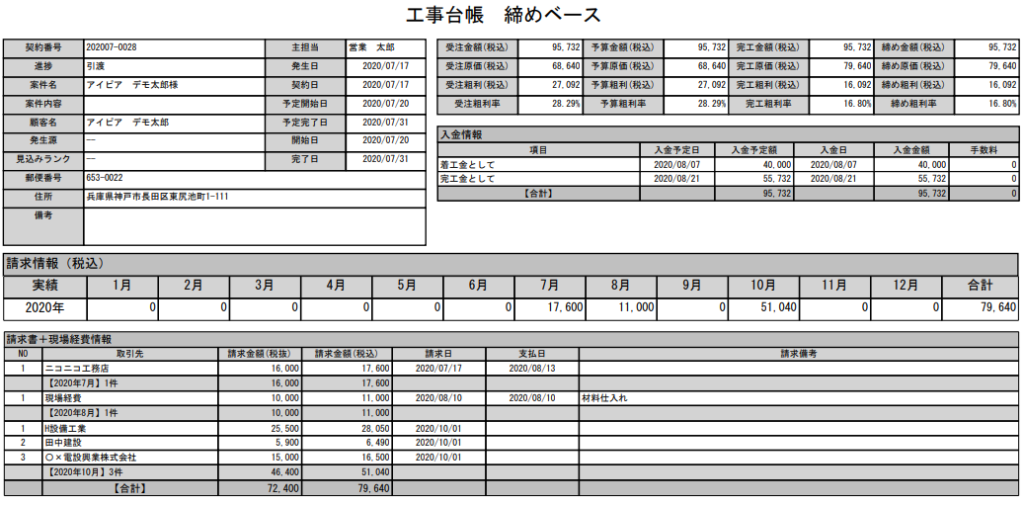 工事台帳作成ソフト6選！種類・選び方も解説 | 建築業界（リフォーム・工務店）向けテンプレート集