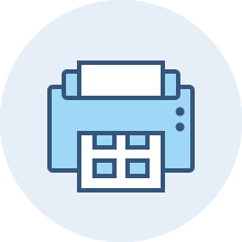 ラベル印刷アイコン