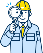 アイピアのシステム画面を見る男性