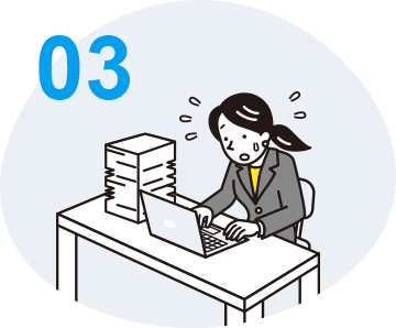 契約完了までに時間がかかり困る男性